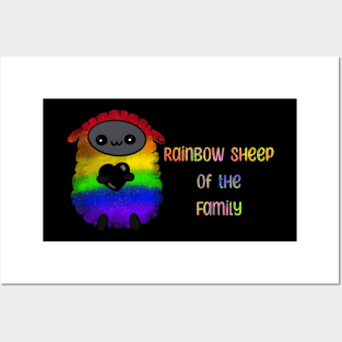 Rainbow Sheep of the Family Posters and Art